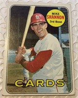 1969 Topps - Cardinals - Mike Shannon 110