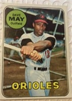 1969 Topps - Orioles - Dave May  113