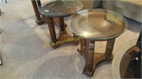 Round Coffee & End Table Set