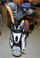 Set Golf Clubs & Taylormade Bag