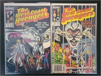 The West Coast Avengers #21 & #34