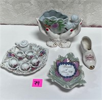 Tenderheart MiniTea Set,Tilso Hand Vase&Souvenirs