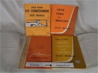 4 Vintage Ford Automotive Manuals