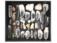 Quartz Crystal Group - 40 Pieces - Up to 2.75"