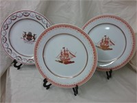 Decorative Colonial Ship Plates