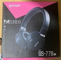GORSUN GS-778 Wired Stereo Headphones NEW