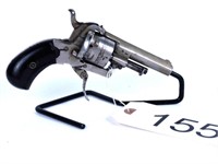 ANTIQUE New English Pinfire revolver