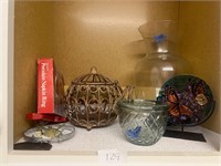 ITEMS ON SHELF IN CLOSET