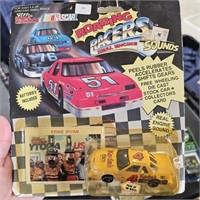 NOS Roaring Racers Ernie Irvan Car/Card Set