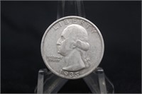 1935-S Washington Silver Quarter