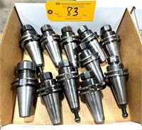 LOT CAT#-40 "COLLET-TYPE" CNC TOOLHOLDERS