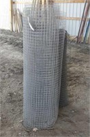 Roll of Steel Rabbit Cage Wire and Poly Mesh