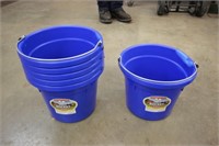 (6) Utility pails