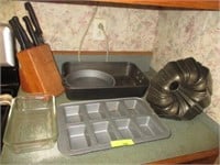 Knives, bundt pans and other