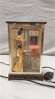 Geisha doll lighted display