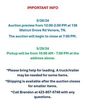 Auction Info