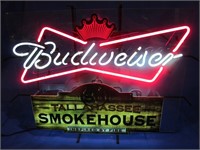 Budweiser Smokehouse Neon