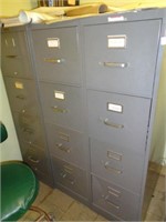 5 Metal File Cabinets in 2nd Office