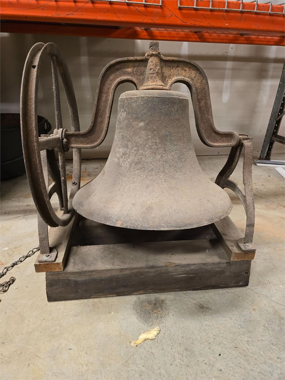 Antique Cast Iron Church Bell