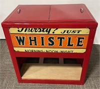 WHISTLE COLA STORE COOLER