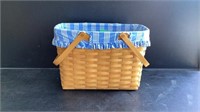 Longaberger Basket w/liner