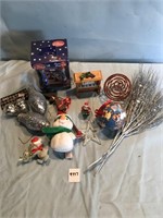 Various Christmas Ornaments