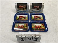 1/43 scale Allis-Chalmers Tractors and mini trays