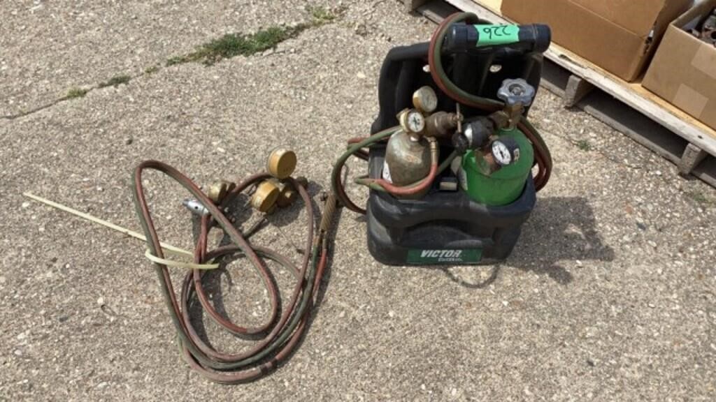 Hose and Gages, Torch Set