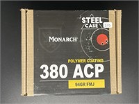 MONARCH 380 ACP 200 ROUNDS