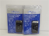 2 WOODS OUTDOOR DIGITAL TIMERS