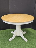 KITCHEN TABLE WITH PEDESTAL BASE