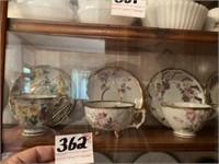 3 Tea Sets - Cups and Suacers