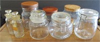 Misc Glass Storage Jars