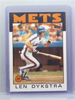1986 Topps Len Dykstra