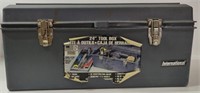 24" Toolbox w/ Contents incl Wrenches, Sockets,