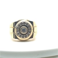 14KT Yellow Gold Men's Ring