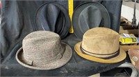 assorted hats