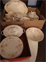 Early W. S. George large dish set