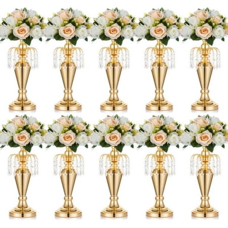 S  15 Gold Wedding Vase Decorations  Nuptio Center