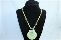 Apple Green Fashion Necklace