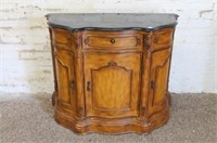 Foyer Cabinet with faux Marble Top