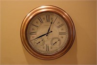 Frontgate Barometer/Thermometer Clock
