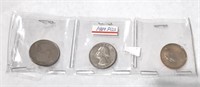 1989 PD&S Washington 25 Cent Coins