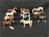 LOT OF 11 SCHLEICH HORSES