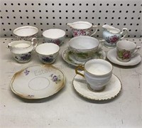 Group of Cups & Saucers