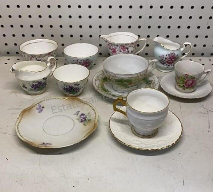 Group of Cups & Saucers