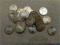 Lot of 36 Illinois sesquicentennial coins