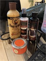 Lot of Assorted Wood Care Products