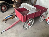 Wood Pony Cart