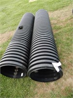 18" X 8' Plastic Culvert Pipe - This Pipe Is